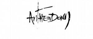 Anthemdown Schriftzug