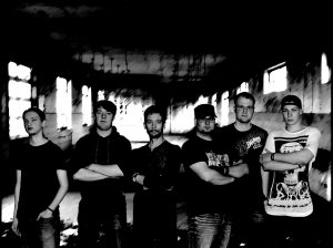 Pressefoto der Metalcore Band Falling Bricks Rock in der Region 2016 Bad Essen