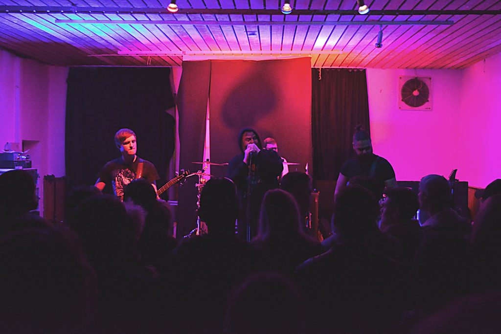 Die Alternative Metal Band Close Call live beim Rock in der Region Vorentscheid 2017 in Georgsmarienhütte