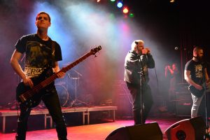 Die Alternative Metal-Band Close Call live beim Rock in der Region-Finale 2017 im Haus der Jugend Osnabrück